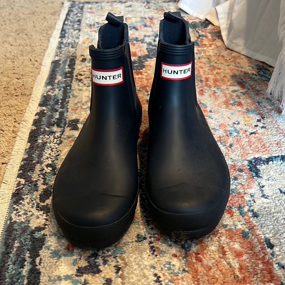 Hunter ankle boots